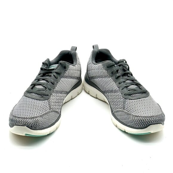SKECHERS Duallite Foam Lite Weight Women's Sneakers Grey Size 10 - Picture 5 of 10